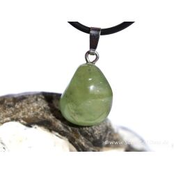 Heliodor (Beryll) Trommelstein Anh&auml;nger Silber&ouml;se - Rarit&auml;t - Sonderqualit&auml;t - ca. 2,8 cm x 1,5 cm x 1,2 cm