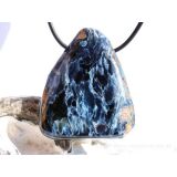 Pietersit XXL Schmuckstein / Scheibenstein gebohrt -...