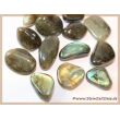 Labradorit (Feldspat) Trommelsteine poliert - ca. 2,6 - 3 cm / ca. 12 - 15 g /St