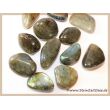 Labradorit (Feldspat) Trommelsteine poliert - ca. 2,6 - 3 cm / ca. 12 - 15 g /St