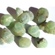 Prehnit-Kollen / Prehnit-Kugeln grün Wassersteine-Sonderqualität / Rohsteine extra angetrommelt - Rarität - ca. 50 g (GKS)   - Restbestand -