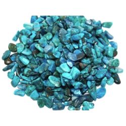 Chrysokoll Trommelsteine XS / Chips - Sonderqualität - ca. 50 g (GKS)