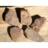 Schlangenjaspis (Schlangenstein / Fossilienkalk)...