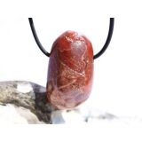 Siderit XL Trommelstein gebohrt - Sonderqualit&auml;t - Rarit&auml;t - ca. 3,5 cm x 2,1 cm x 1,9 cm (GKS)