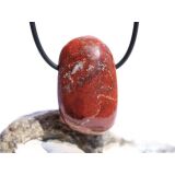 Siderit XL Trommelstein gebohrt - Sonderqualit&auml;t - Rarit&auml;t - ca. 3,5 cm x 2,1 cm x 1,9 cm (GKS)