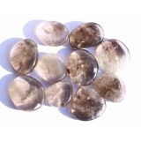 Rauchquarz hell Scheibensteine - ca. 3,3 - 3,9 cm / ca....