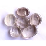 Rauchquarz hell XXL Scheibensteine - Sonderqualit&auml;t...