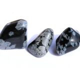 Schneeflockenobsidian Trommelsteine - Sonderqualit&auml;t - ca. 2,8 - 4,2 cm / ca. 19-25 g / St