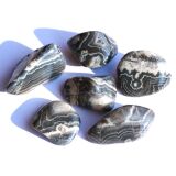 Achat grau (Ashburton Achat) Trommelsteine -...