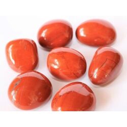 Jaspis rot Trommelsteine - schöne Qualität - ca. 3,3 - 3,5 cm / ca. 25-29 g/St