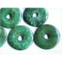 Aventurin grün Donut Edelstein 40 - 43 mm (5-6 mm stark) - Sonderqualität -