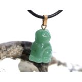 Aventurin gr&uuml;n "Katze" Schmuckstein...