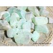 Calcit grün Wassersteine-Sonderqualität / Rohsteine extra angetrommelt - ca. 100 g