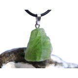 Peridot Kristall- / Rohsteinform Anh&auml;nger...