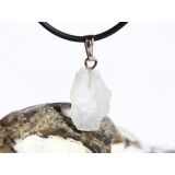 Goshenit (Beryll) Kristall / Rohsteinform angetrommelt Anh&auml;nger Silber&ouml;se Schmuckdose - Sonderqualit&auml;t - Rarit&auml;t - ca. 2,9 cm x 1,2 cm x 0,6 cm