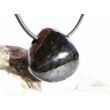 Bronzit-Gabbro / Galaxyit "Star Galaxy" Trommelstein gebohrt - Sonderqualität - Rarität - ca. 2,5 cm x 2,5 cm x 1,5 cm