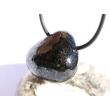 Bronzit-Gabbro / Galaxyit "Star Galaxy" Trommelstein gebohrt - Sonderqualität - Rarität - ca. 2,5 cm x 2,5 cm x 1,5 cm