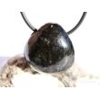 Bronzit-Gabbro / Galaxyit "Star Galaxy" Trommelstein gebohrt - Sonderqualität - Rarität - ca. 2,5 cm x 2,5 cm x 1,5 cm