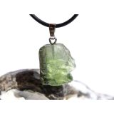 Peridot Kristall- / Rohsteinform Anh&auml;nger...