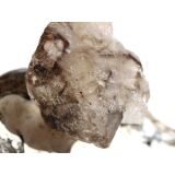 Rauchquarz hell + dunkel "Skelettquarz / Elestial" XXXL Natur-Kristall gebohrt - Rarität - Sonderqualität - ca. 5,5 cm x 4 cm x 2,3 cm