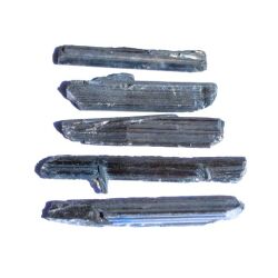 Antimonit (Stibnit / Antimon) XXXL Kristallstäbe / Rohsteine - Sonderqualität - ca. 6 - 7,5 cm / ca. 13-15 g