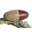 Shiva Lingam Ei (Sandstein/Tonstein) Trommelstein - Sonderqualität - ca. 3 cm x 1,3 cm (GKS)