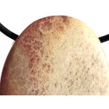 Versteinerte Koralle XXL Schmuckstein Cabochon /...