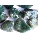 Moosachat hellgr&uuml;n Trommelsteine - sch&ouml;ne...