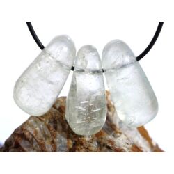 Calcit grün XXL Trommelsteine gebohrt - Sonderqualität - ca. 3,8 cm / ca. 30 g/St