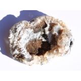 Chalcedon-Rosette Rohstein / Stufe - Sonderqualit&auml;t - ca. 4,4 cm x 3,2 cm x 0,9 cm (GKS)