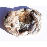 Chalcedon-Rosette Rohstein / Stufe - Sonderqualit&auml;t - ca. 4,4 cm x 3,2 cm x 0,9 cm (GKS)