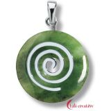 Donuthalter "Spirale" - 925iger Silber...