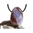 Pietersit Trommelstein gebohrt - ca. 3,2 cm x 2,2 cm x 1,5 cm