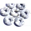 Magnesit Donut Edelstein 30 mm (4-6 mm stark)