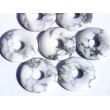 Magnesit Donut Edelstein 30 mm (4-6 mm stark)