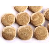 Aragonit-Calcit geb&auml;ndert XL Scheibensteine -...