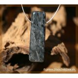 Larvikit XXXL Schmuckstein / Scheibenstein gebohrt -...