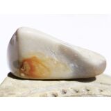 Flint (Feuerstein) Trommelstein - ca. 3 cm x 1,7 cm x 0,9...