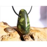 Porphyrit mit Epidot gr&uuml;n XXL Schmuckstein /...