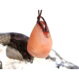 Aprikosencalcit (Calcit apricot) Schmuckstein gebohrt -...