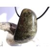 Goldobsidian XXL Trommelstein / Schmuckstein gebohrt - Sonderqualität - ca. 4 cm x 2,4 cm x 1,2 cm