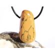 Opalith XXL Trommelstein / Schmuckstein gebohrt - AA-Sonderqualität - ca. 3,9 cm x 2,1 cm x 1,8 cm