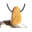 Opalith XXL Trommelstein / Schmuckstein gebohrt - AA-Sonderqualität - ca. 3,9 cm x 2,1 cm x 1,8 cm
