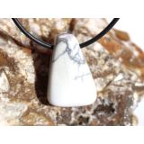 Magnesit Schmucksteine / Trommelsteine gebohrt -...