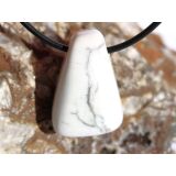 Magnesit Schmucksteine / Trommelsteine gebohrt - Sonderqualit&auml;t - ca. 2,3 - 3 cm / 11-14 g/St