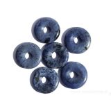 Dumortierit Donut Edelstein 30 mm (5-6 mm stark)