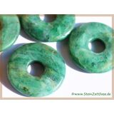 Prasem (Budstone) Donut Edelstein 30 mm (6-7 mm stark)