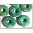 Prasem (Budstone) Donut Edelstein 30 mm (6-7 mm stark)