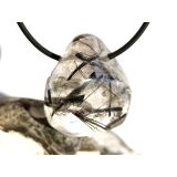 Turmalinquarz "Regenbogenkristall" Schmuckstein...