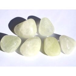 Schwefelquarz Trommelsteine - Sonderqualit&auml;t - Rarit&auml;t - ca. 2,5 cm / ca. 9-10 g/St (GKS)